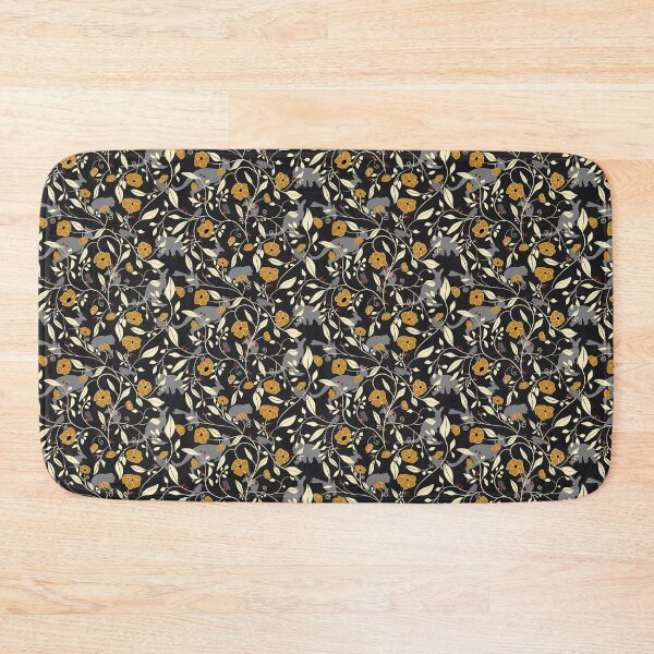 Item preview, Australian forest wildlife pattern - kangaroos wombats birds flowers  designed and sold by ahahdodo.