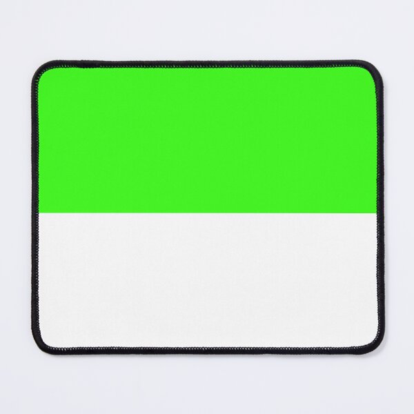 Item preview, Horizontal Halves - White and Neon Green designed and sold by JustPatterns2.