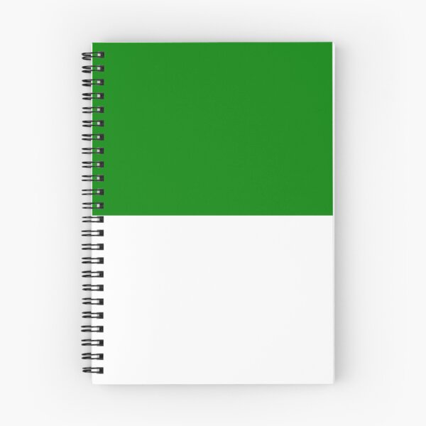 Item preview, Horizontal Halves - White and Green designed and sold by JustPatterns2.