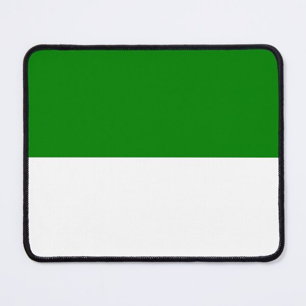 Item preview, Horizontal Halves - White and Green designed and sold by JustPatterns2.