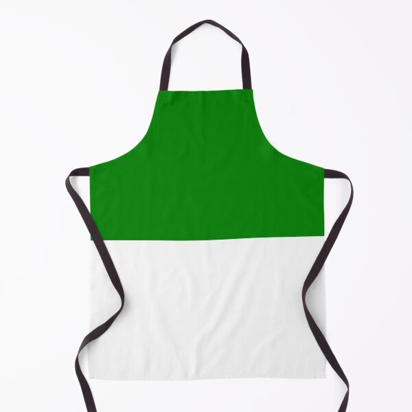 Item preview, Horizontal Halves - White and Green designed and sold by JustPatterns2.