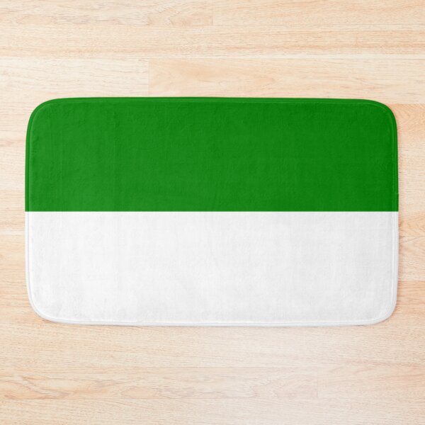 Item preview, Horizontal Halves - White and Green designed and sold by JustPatterns2.