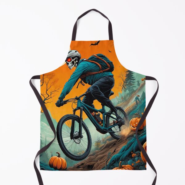 Item preview, MTB Riders Embrace Halloween Spirit designed and sold by GrizzlyCollective.