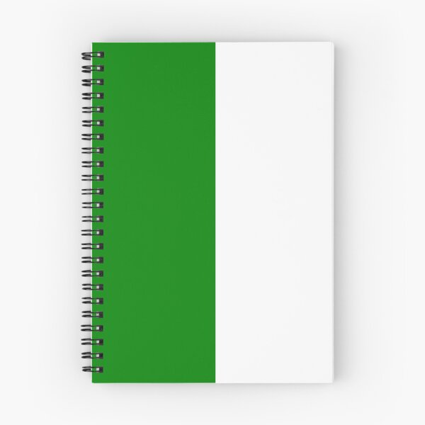 Item preview, Vertical Halves - White and Green designed and sold by JustPatterns2.