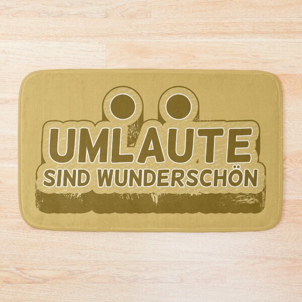Item preview, Umlauts are Beautiful German Language designed and sold by piedaydesigns.