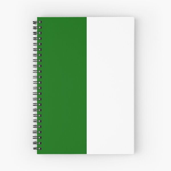 Item preview, Vertical Halves - White and Dark Green designed and sold by JustPatterns2.