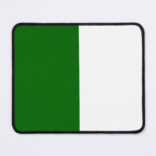 Item preview, Vertical Halves - White and Dark Green designed and sold by JustPatterns2.