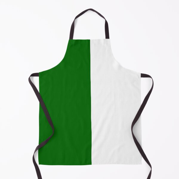 Item preview, Vertical Halves - White and Dark Green designed and sold by JustPatterns2.