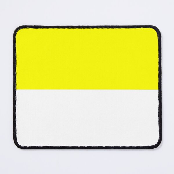 Item preview, Horizontal Halves - White and Yellow designed and sold by JustPatterns2.