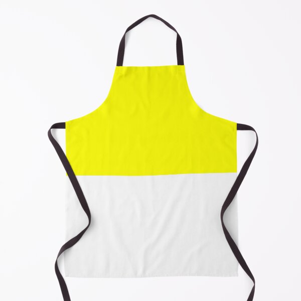 Item preview, Horizontal Halves - White and Yellow designed and sold by JustPatterns2.