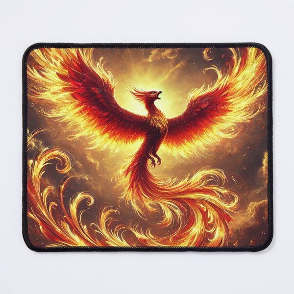 Item preview, The Fiery Rebirth of the Majestic Phoenix designed and sold by aunins7.