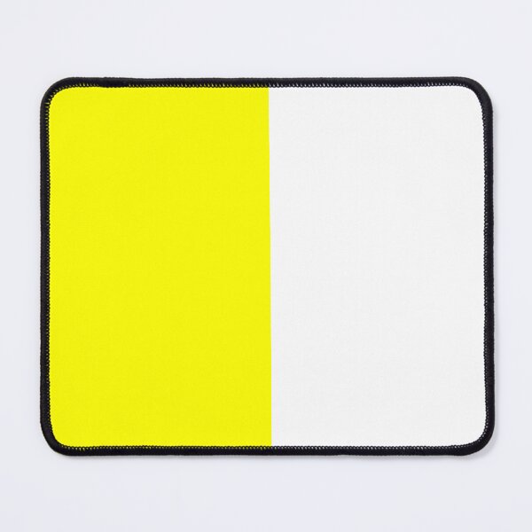 Item preview, Vertical Halves - White and Yellow designed and sold by JustPatterns2.