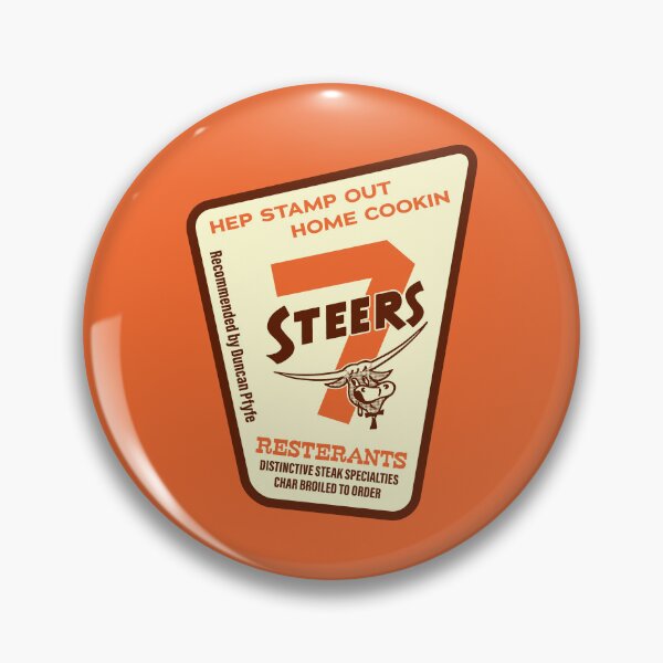 Item preview, 7 Steers Restaurants designed and sold by BUNNYROBBER.