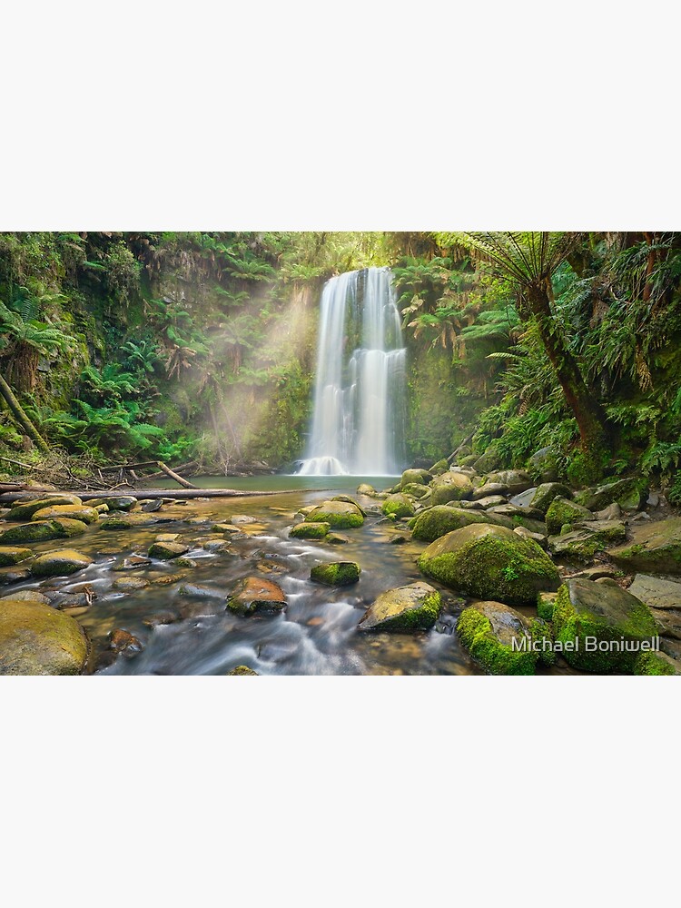 Thumbnail 2 of 2, Laptop Skin, Beauchamp Falls, Otway National Park, Victoria, Australia designed and sold by Chockstone.