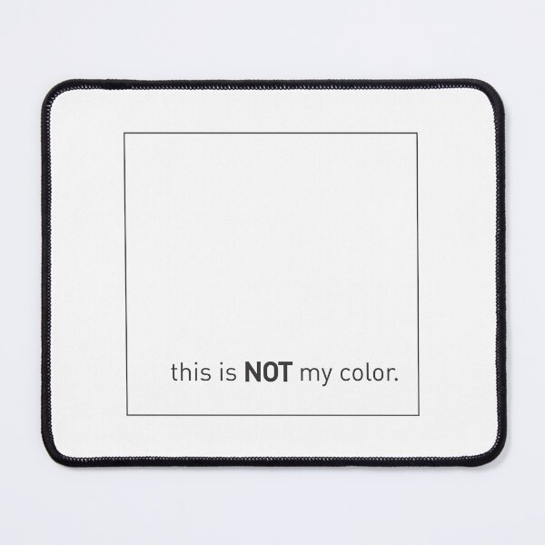 Item preview, This Is NOT My Color: Boldly Owning Your Style, Unique designed and sold by villacreativa.