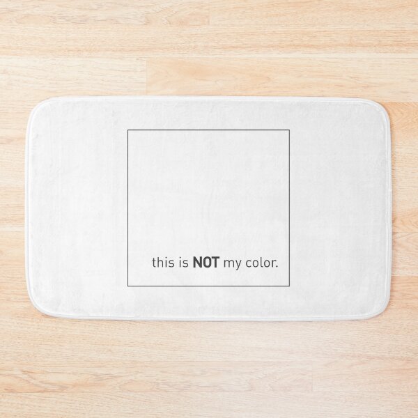 Item preview, This Is NOT My Color: Boldly Owning Your Style, Unique designed and sold by villacreativa.
