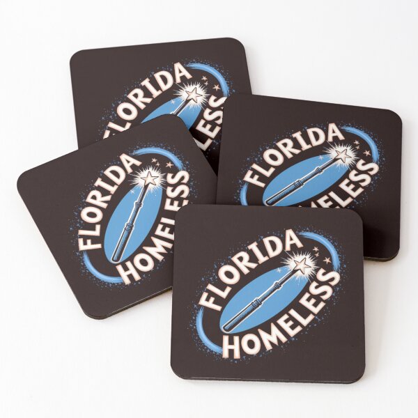 Item preview, Florida Homeless Awareness Emblem In the framework of  florida homeless law, sticker designed and sold by Mood Coffee art.