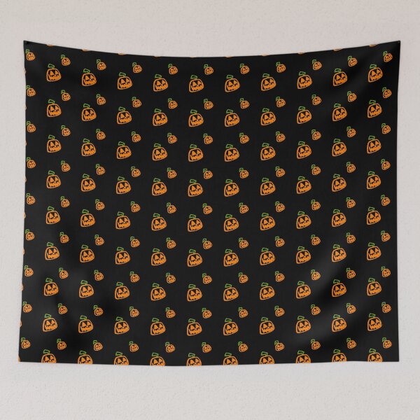 Item preview, Goulishly Black Pumpkin Pattern designed and sold by Henry-Pistachio.