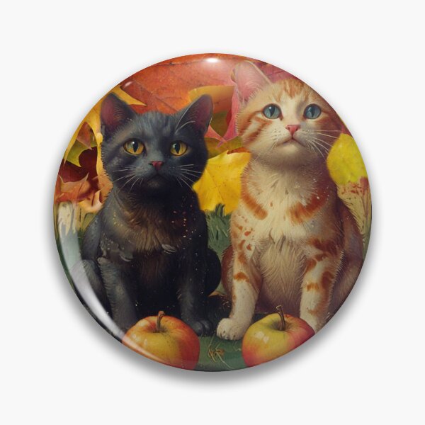 Item preview, Fall Kittens designed and sold by The Enchanted Treasury.