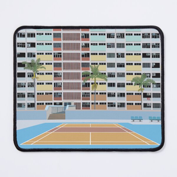 Item preview, Choi Hung Building designed and sold by SunkissedBlue.