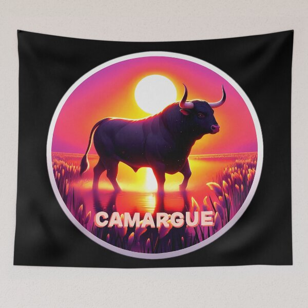 Item preview, Black bull of Camargue designed and sold by Astralia.