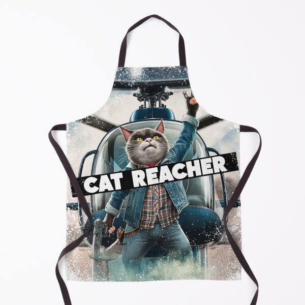 Item preview, Cat Reacher, one mean hombre designed and sold by Glamalt.
