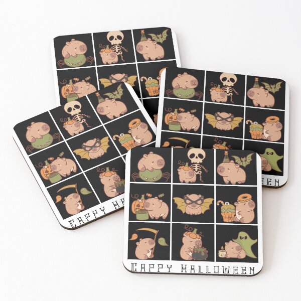 Item preview, Cute Capybara Halloween design designed and sold by shirigalaxy.