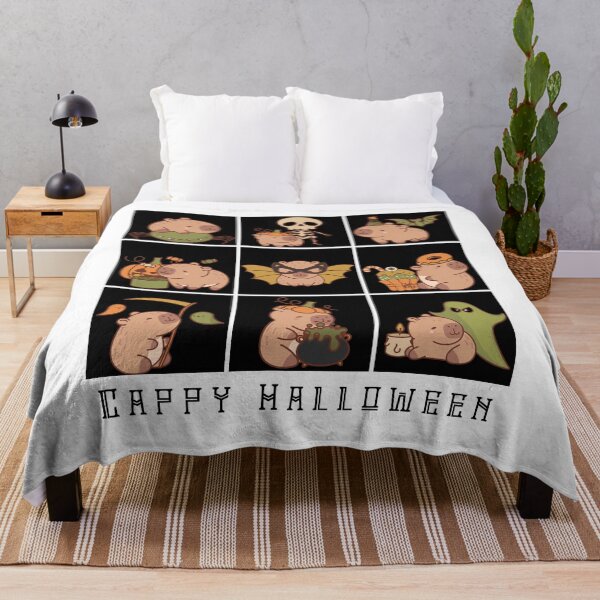 Item preview, Cute Capybara Halloween design designed and sold by shirigalaxy.