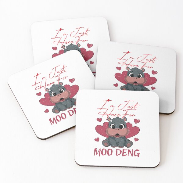 Item preview, Just A Girl Who Loves Moo Deng Funny Cute Baby Hippo Viral designed and sold by MikaylaThomps.
