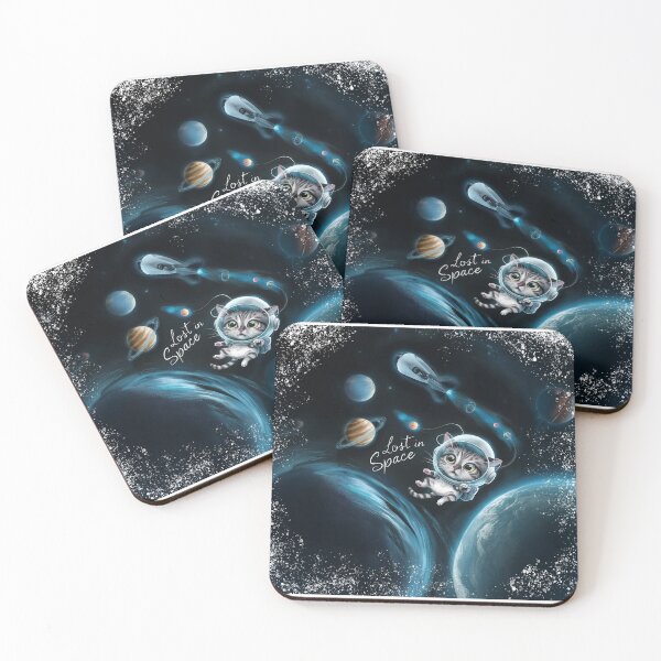 Item preview, Cat Lost in Space designed and sold by Glamalt.