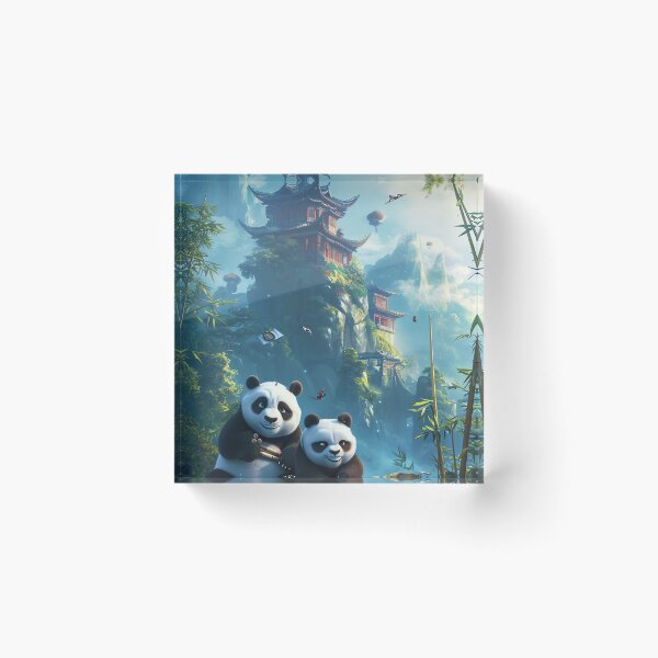 Item preview, Martial Arts Panda Adventure designed and sold by cute-animals99.