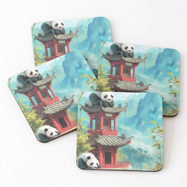 Item preview, Kawaii Panda Martial Arts designed and sold by cute-animals99.