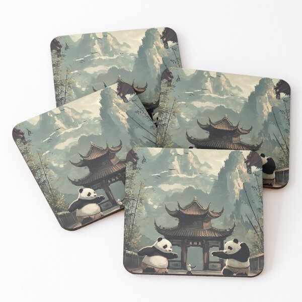 Item preview, Martial Arts Panda Play designed and sold by cute-animals99.