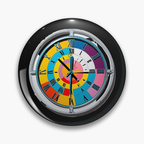 Item preview, Pop art clock designed and sold by Pflugart.