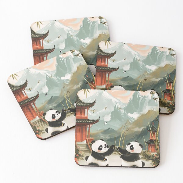 Item preview, Kawaii Panda Martial Arts designed and sold by cute-animals99.