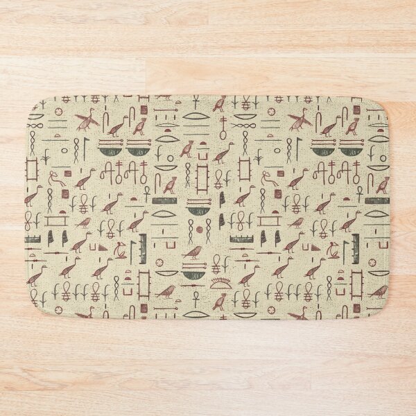 Item preview, Ancient Egyptian Hieroglyphics – Historical Pattern designed and sold by MartaGarcia-.