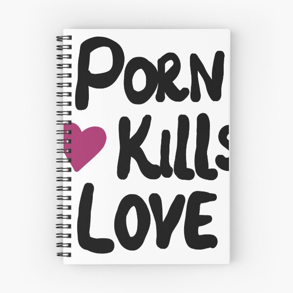 Item preview, Porn kills love designed and sold by AmanitaCrafts.
