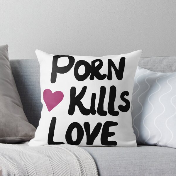 Item preview, Porn kills love designed and sold by AmanitaCrafts.