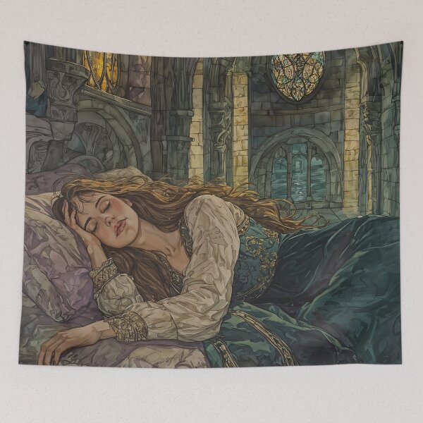 Item preview, Slumber in the Enchanted Chamber designed and sold by oanaunciuleanu.