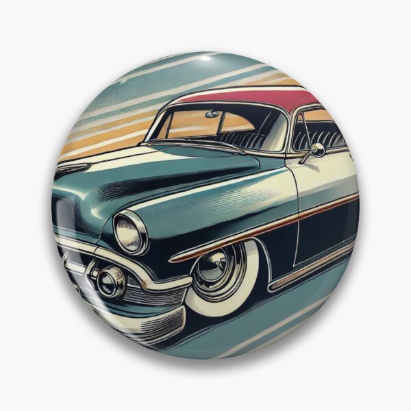 Item preview, Ilustración de coches clásicos antiguos: arte retro automotriz para amantes de los coches designed and sold by FunPurchase.