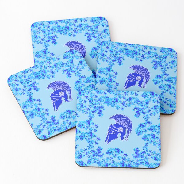 Item preview, Copy of Spartan fearless honorable blue designed and sold by SueKnox.