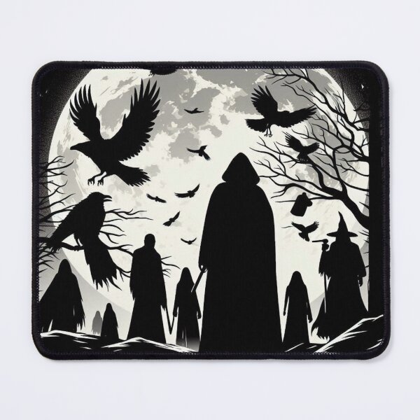 Item preview, A Midnight March A Shadowy Gathering Under the Moon designed and sold by TeslaSt0re.