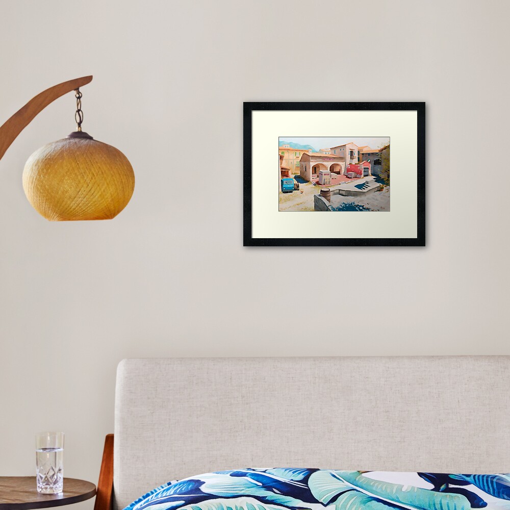 Item preview, Framed Art Print designed and sold by shreyasfineart.
