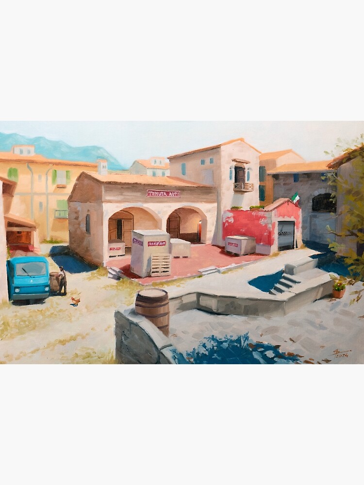 Thumbnail 3 of 3, Art Print, Counter Strike 2, Inferno - A Site designed and sold by shreyasfineart.