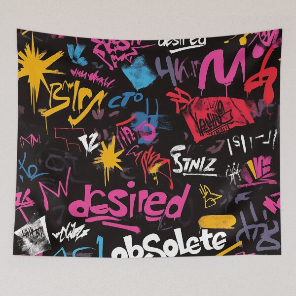 Item preview, Desired obsolete - graffiti tile  designed and sold by Desiredobsolete.