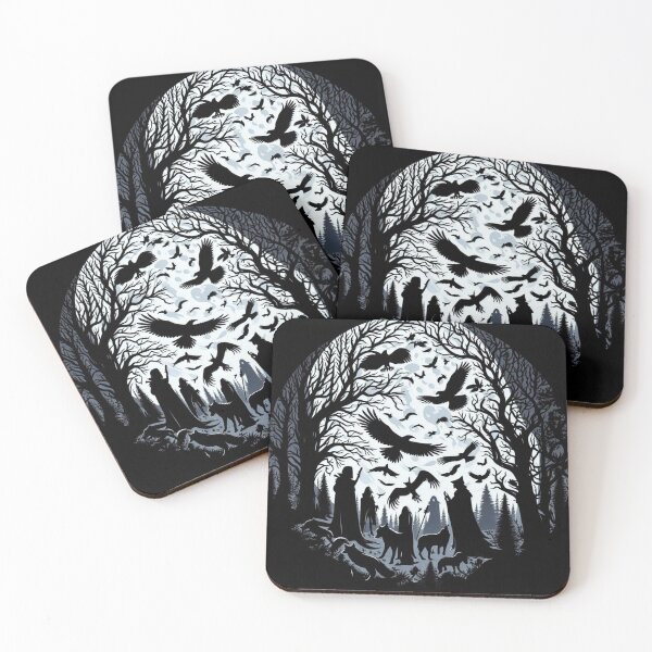 Item preview, A Shadowy Gathering Under the Moon designed and sold by TeslaSt0re.