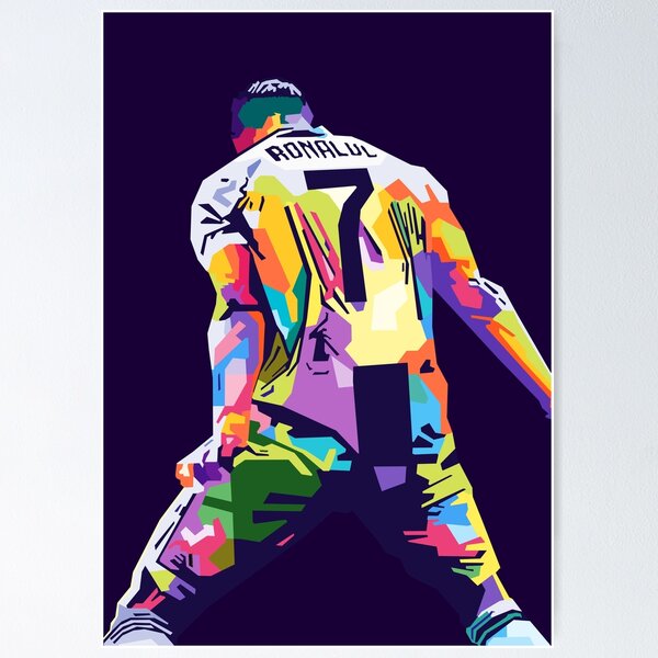 Item preview, Cristiano Ronaldo Siu Pop Art designed and sold by stellmutha.