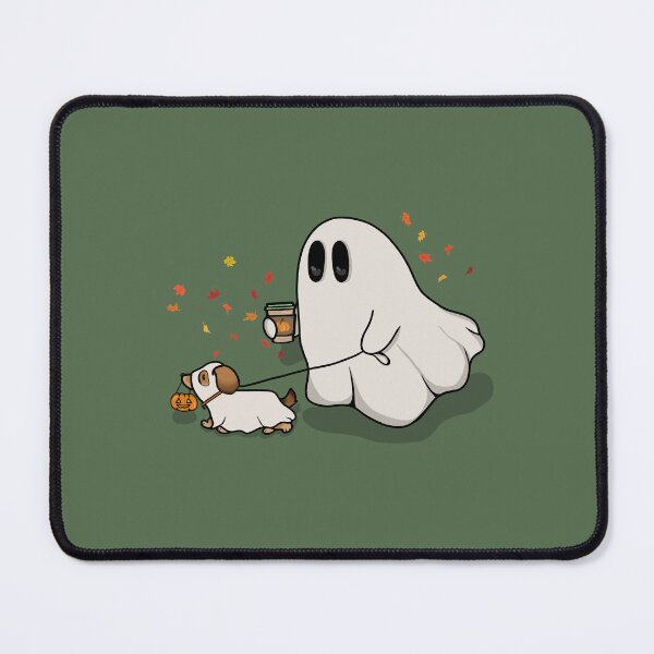 Item preview, Fall Ghost and Dog designed and sold by BlushBerryBrand.
