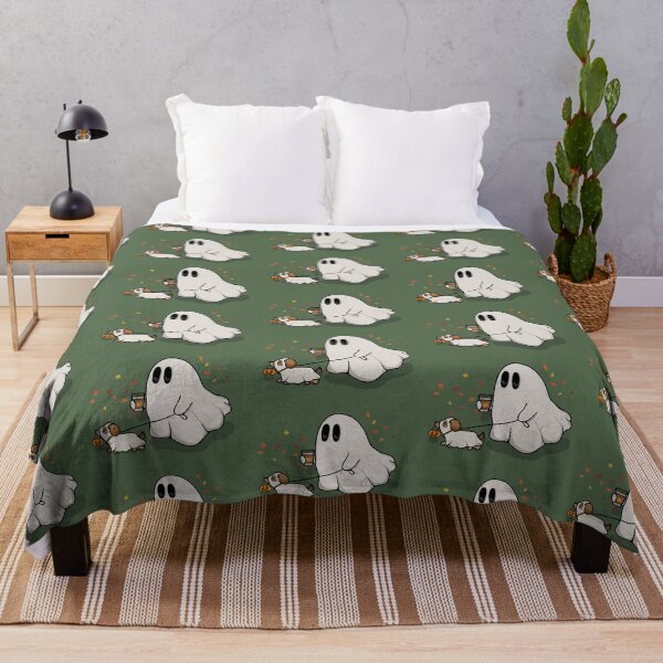 Item preview, Fall Ghost and Dog designed and sold by BlushBerryBrand.