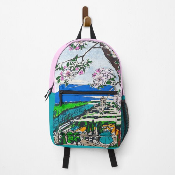 Item preview, Hiroshige-e: Citadel and Počitelj on Neretva River from One Hundred Famous Stops on Your Way to Seaside designed and sold by muhaonline.